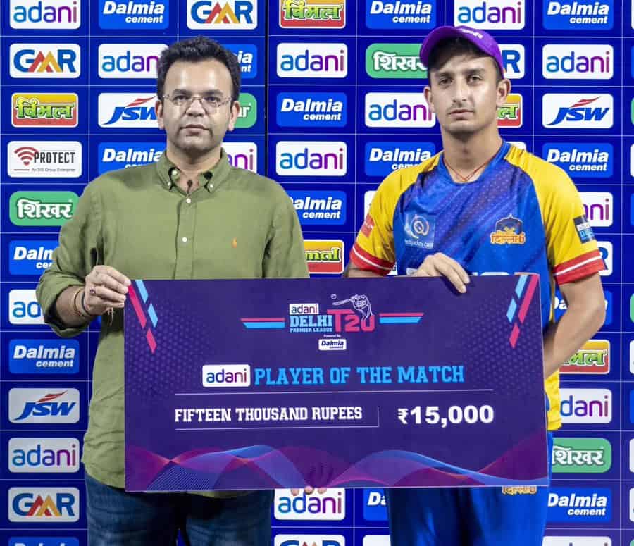 image 23 Delhi Premier League: Record Breaking Day at DPL - Ayush Badoni & Priyansh Arya Shatter T20 Records at Arun Jaitley Stadium