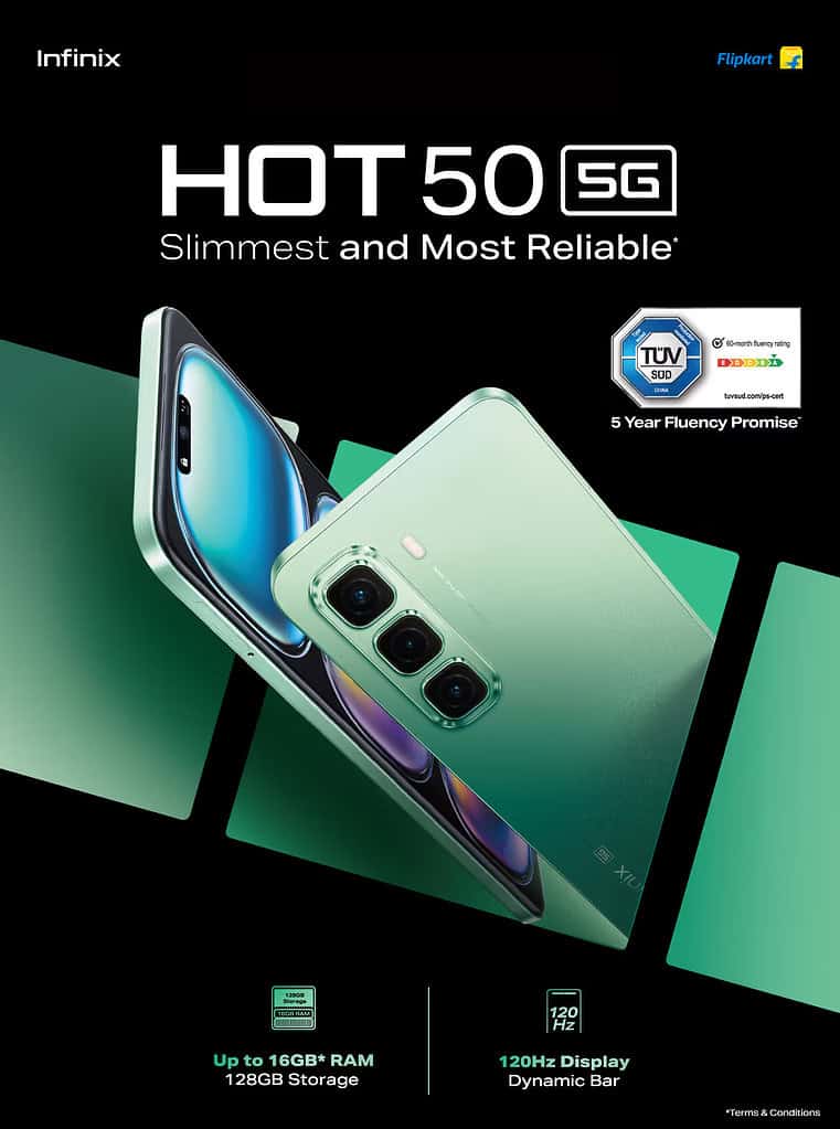 Infinix Hot 50 5G to launch on September 5: Specifications and Features