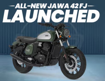 image 3 83 Jawa Launches New 42 FJ Motorcycle Priced from ₹1.99 Lakh