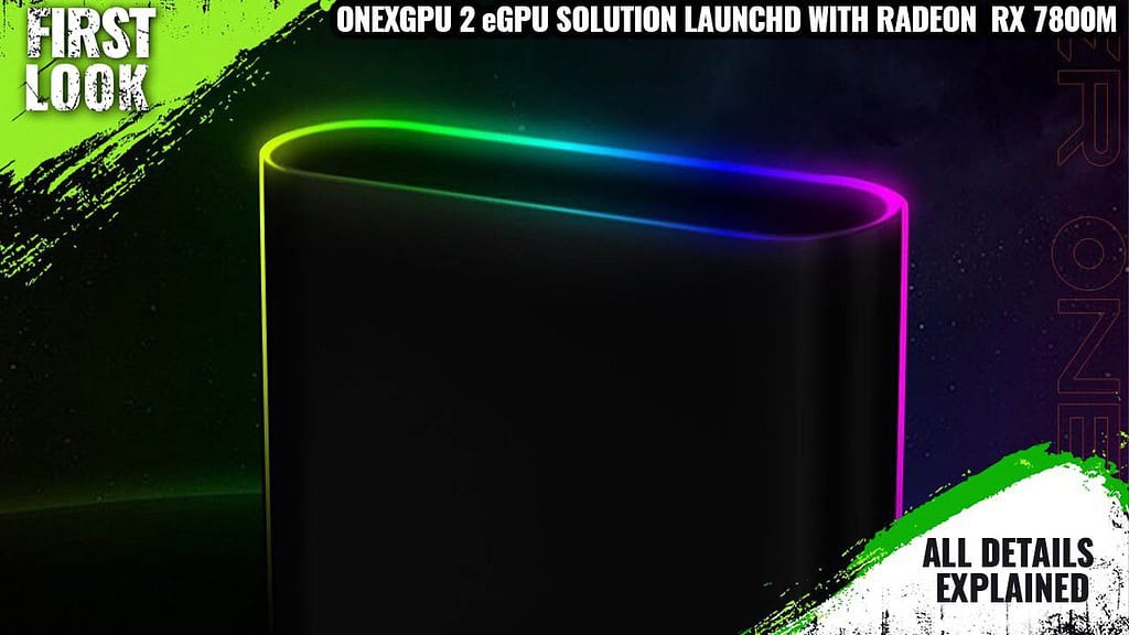 img 5 4 OneXGPU 2: The Ultimate eGPU with AMD Radeon RX 7800M Coming to Indiegogo