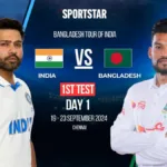 India vs Bangladesh 1st Test, Day 1 Live Updates: Jaiswal and Pant Steady India’s Innings After Early Wickets at Lunch