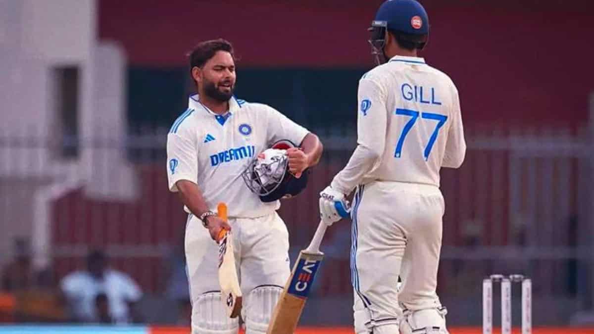 IND vs BAN 1st Test Day 3: Shubman Gill and Rishabh Pant Power India with Crucial 100-Run Partnership