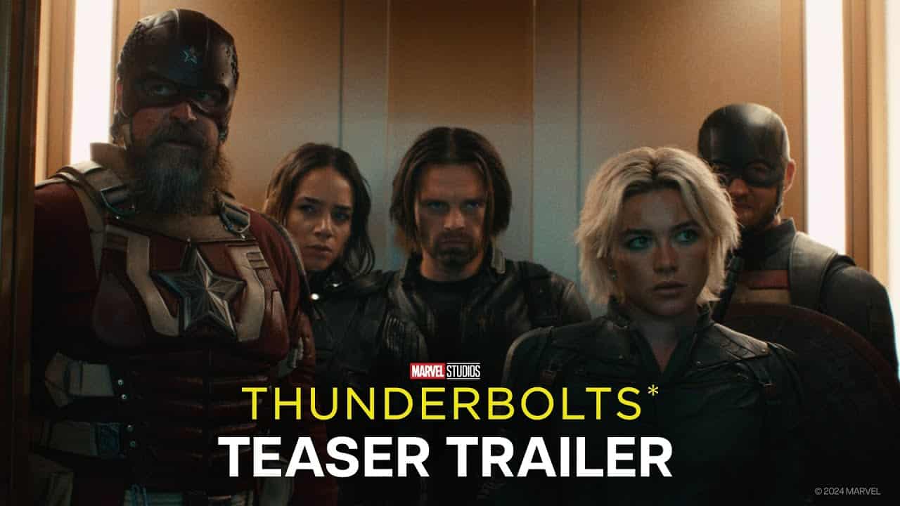 'Thunderbolts' Teaser Trailer: Marvel Unites Florence Pugh, Sebastian Stan, and David Harbour in an Explosive Team-Up