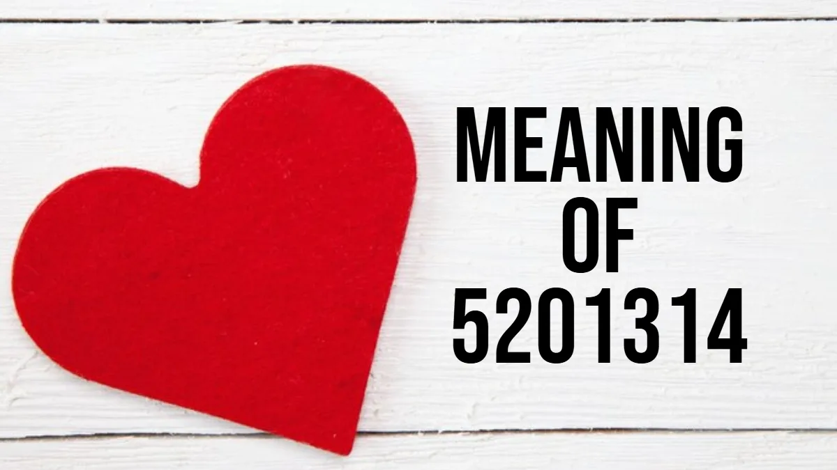 What is 5201314 meaning? This is a Mysteriously Romantic Chinese Number 2 Meaning of 5201314 1736927197084