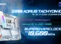 GIGABYTE Z890 AORUS TACHYON ICE Sets New Overclocking Record with DDR5-10600