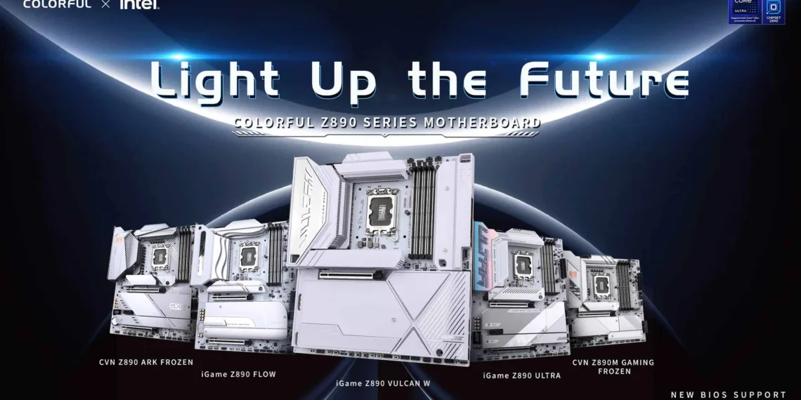 COLORFUL Unveils New Intel Z890 Motherboards with Advanced Features