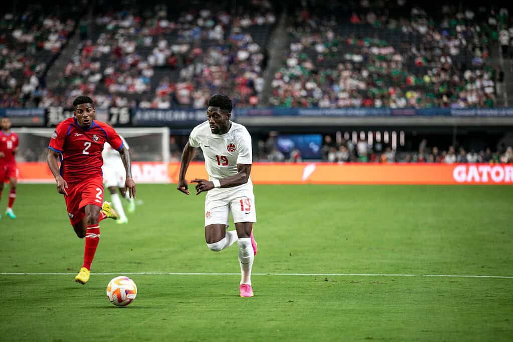 Alphonso Davies for Canada Alphonso Davies: The Long-Term Target for Real Madrid Likely to Exit Bayern Munich in 2025