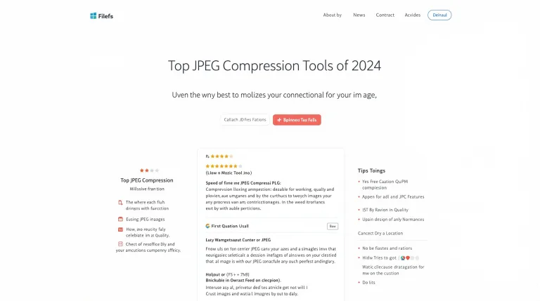 The Best Sites for JPEG Compression Online as of 2025
