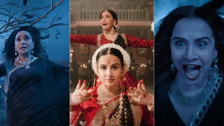 Bhool Bhulaiyaa 3 Trailer: Madhuri Dixit Joins Kartik Aaryan and Vidya Balan in Horror-Comedy