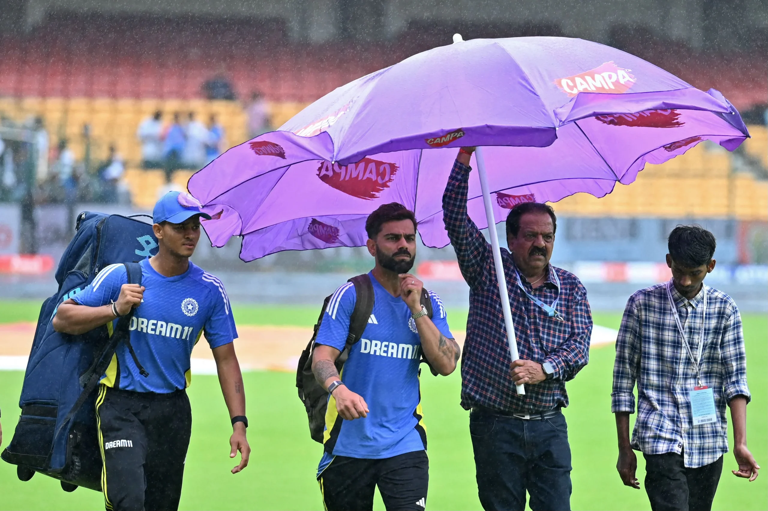 Bengaluru Weather Halts Day 5 of India vs New Zealand Test: Rain Threatens Play as New Zealand Eyes Victory