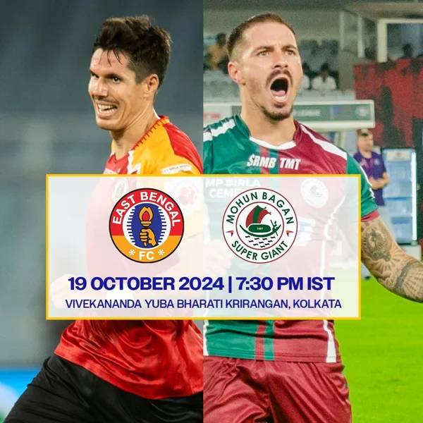 East Bengal vs Mohun Bagan 2 ISL 2024/25: East Bengal vs Mohun Bagan – Match Preview, Prediction and How to Watch it Live?