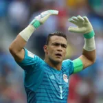 Who is the oldest football player to have ever competed in a World Cup?