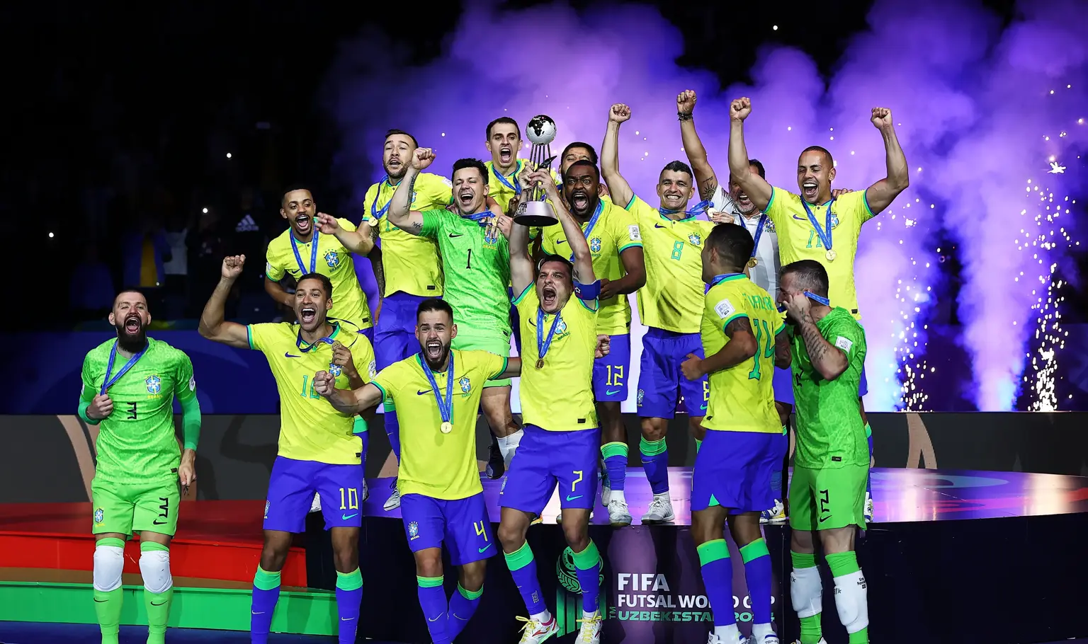 Brazil Clinch Historic Sixth FIFA Futsal World Cup in Uzbekistan