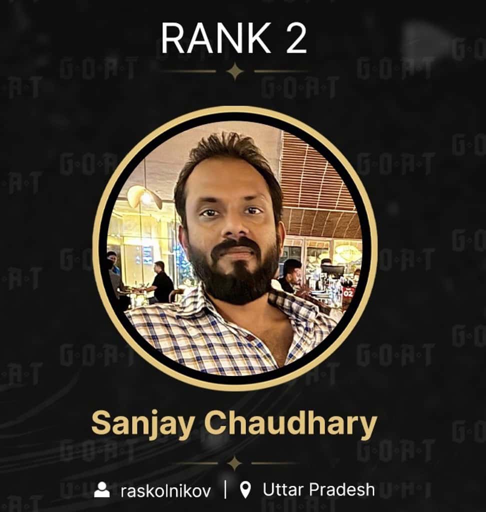 India’s Biggest Poker Tournament – G.O.A.T. Announces Winners of INR 25 Crore Prize Pool