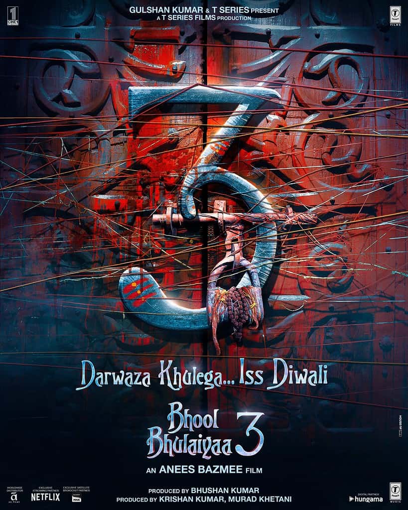 GYTfRBjXcAAnhT3 Bhool Bhulaiyaa 3 OTT Release Date: Now Streaming on Netflix; Kartik Aaryan's Horror-Comedy