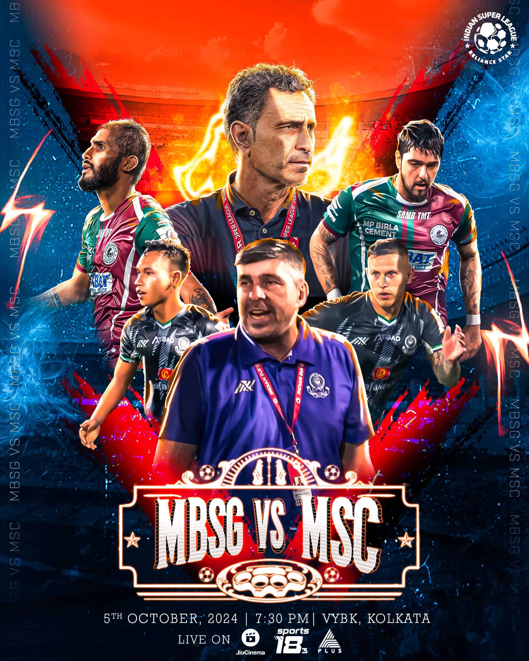 ISL 2024/25: Mohun Bagan SG vs Mohammedan SC – Match Preview