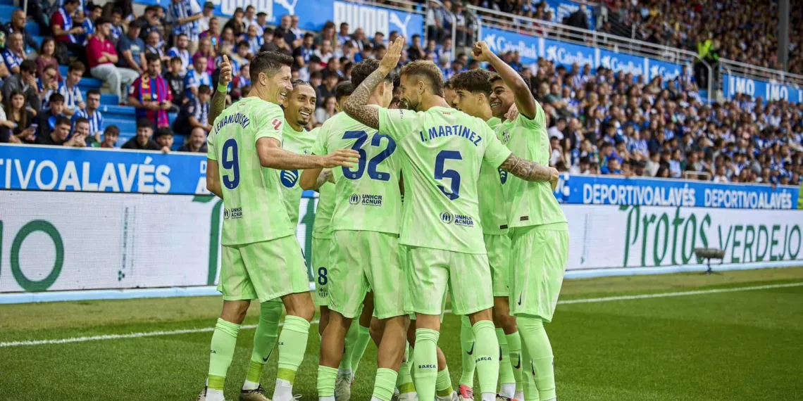 Alavés vs Barcelona: Robert Lewandowski Hat-Trick Seals 3-0 Win