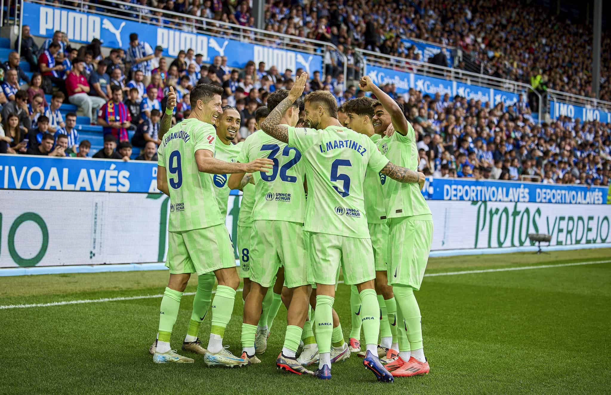 Alavés vs Barcelona: Robert Lewandowski Hat-Trick Seals 3-0 Win