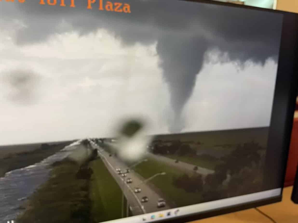 Tornado in Florida: Spotted Near I-75 as Hurricane Milton Moves Over the West Coast