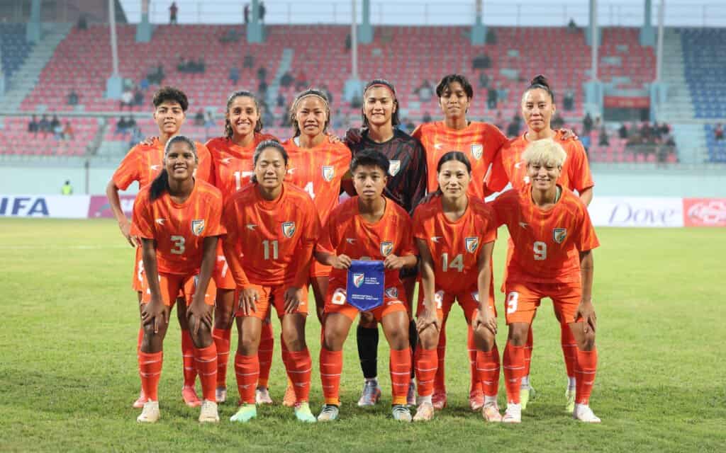 India XI 1 1024x640 1 India Dominate Pakistan with 5-2 Victory in SAFF Women’s Championship Opener