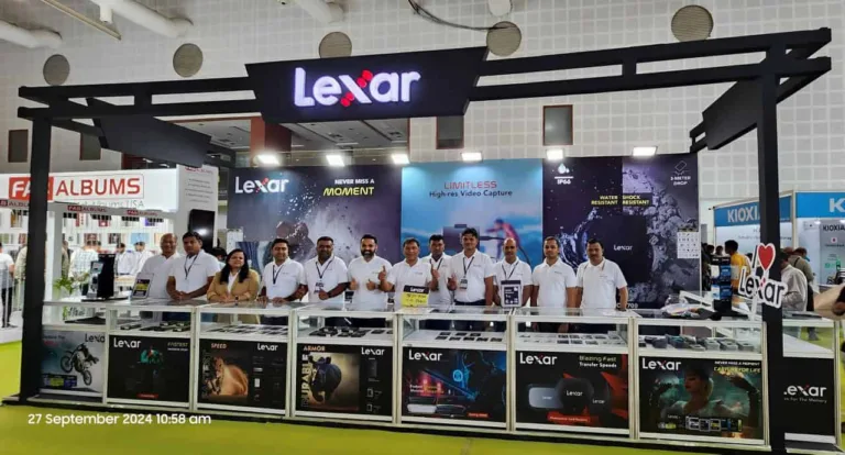 Lexar to showcase its advanced Memory Solutions at India International Photo Video Trade Fair 2024