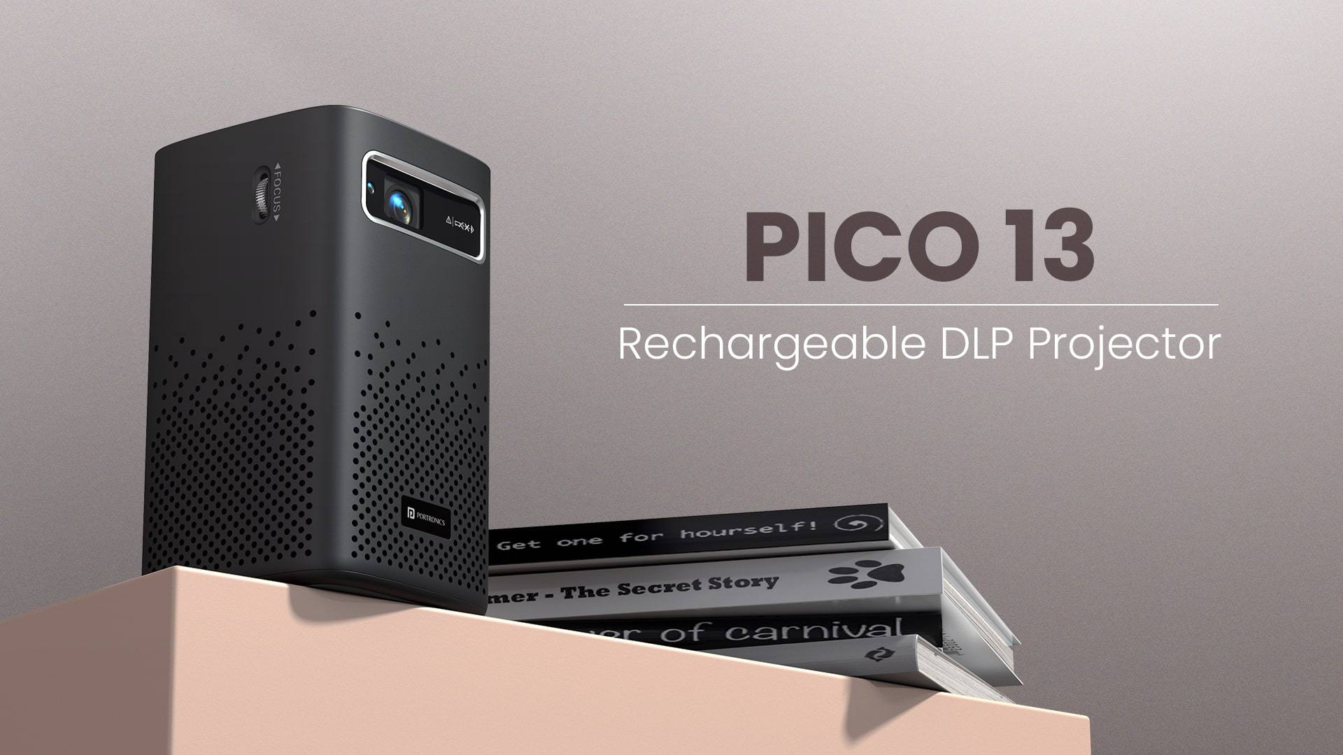 Introducing the Portronics Pico 13: Your Ultimate Portable 4K Projector