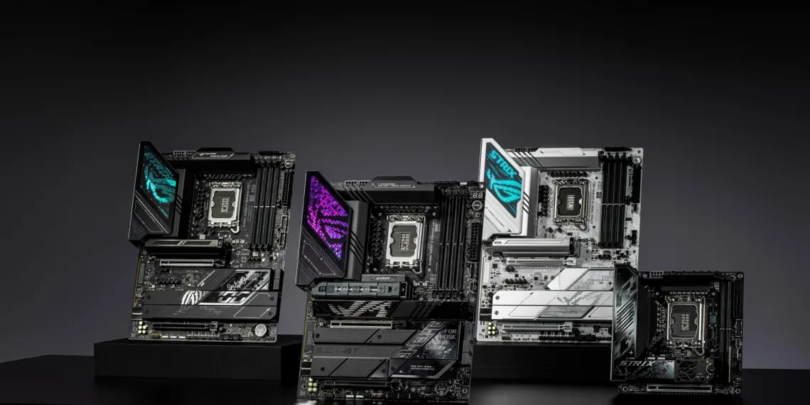 ASUS Unveils Powerful Z890 Motherboards for Intel Core Ultra Processors