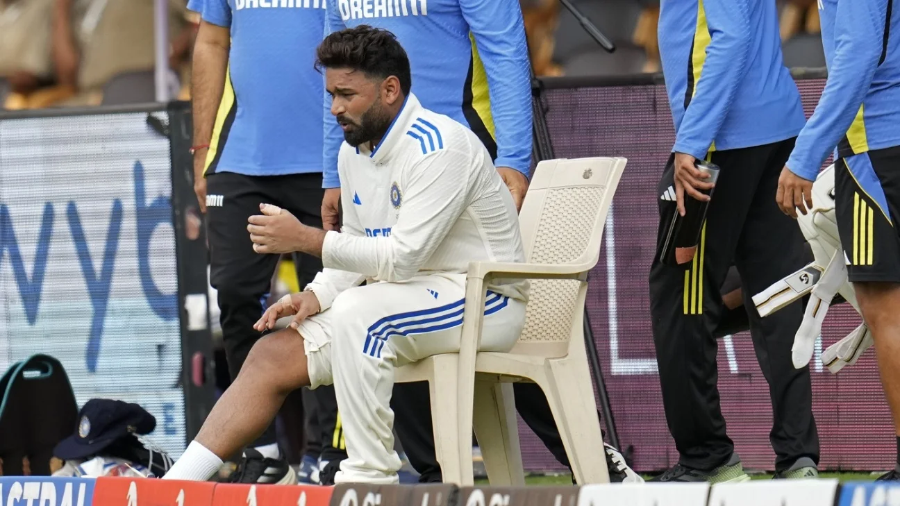 Rishabh Pant Faces Knee Swelling After Injury, Rohit Sharma Provides Update on Precautionary Rest