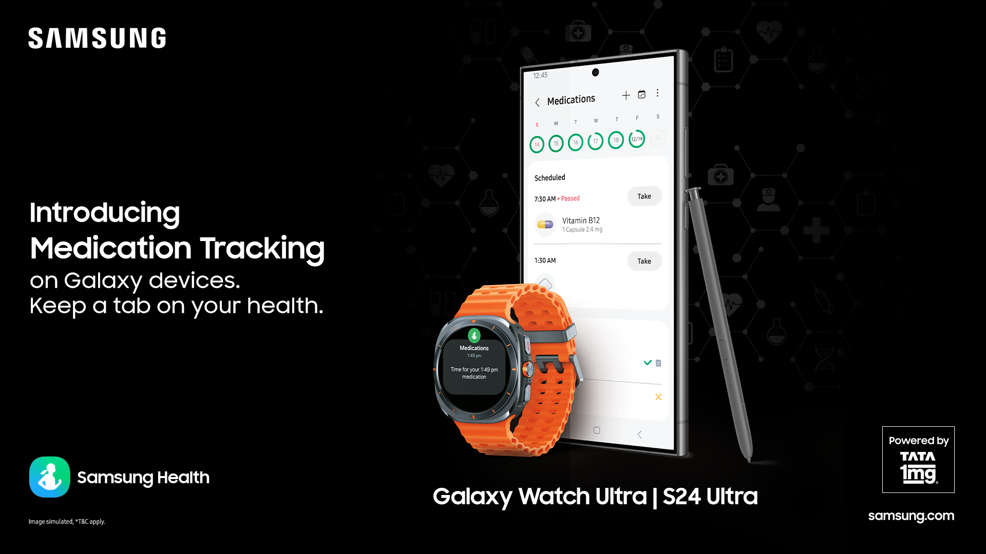 Samsung Health Introduces New Medications Tracking Feature in India for Holistic Health Management