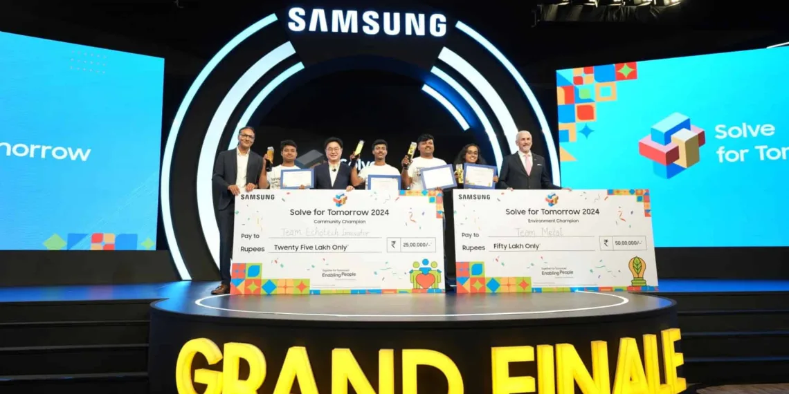 Samsung India Announces Winners of 'Solve for Tomorrow 2024'