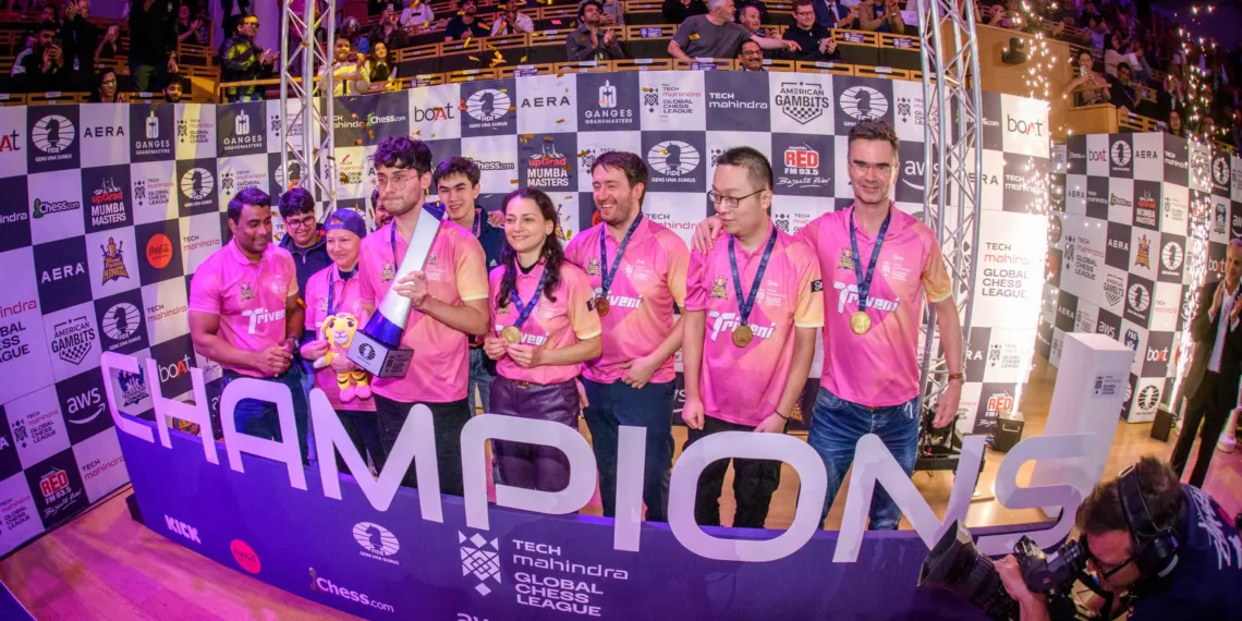 Triveni Continental Kings Defend Their Title in Global Chess League