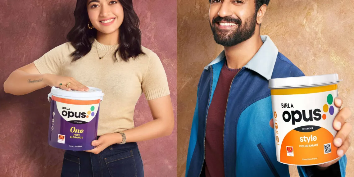 Birla Opus Paints's ‘Naye Zamane ka Naya Paint’ Campaign Stars Vicky Kaushal and Rashmika Mandanna