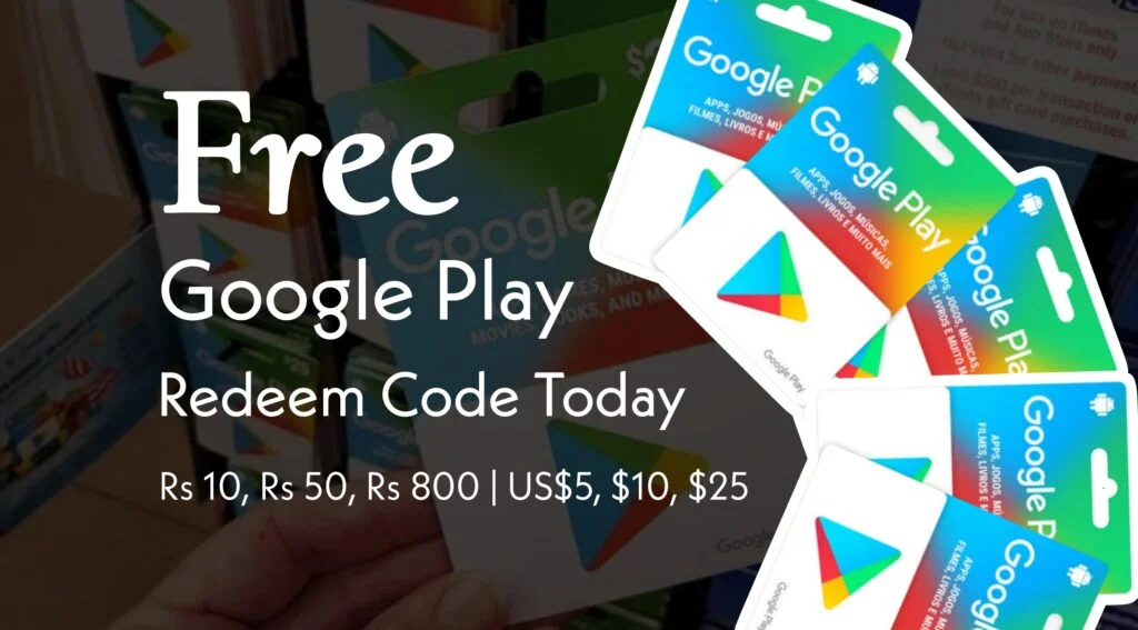 Google Play Redeem Codes