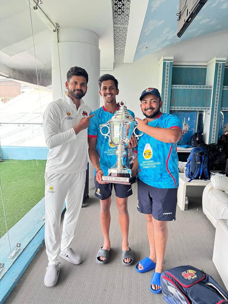 image 16 100 Irani Cup : Mumbai Wins Irani Cup After 27 Years, Clinching Their 15th Title