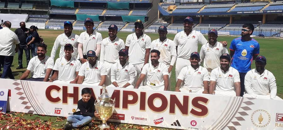 image 16 101 Irani Cup : Mumbai Wins Irani Cup After 27 Years, Clinching Their 15th Title