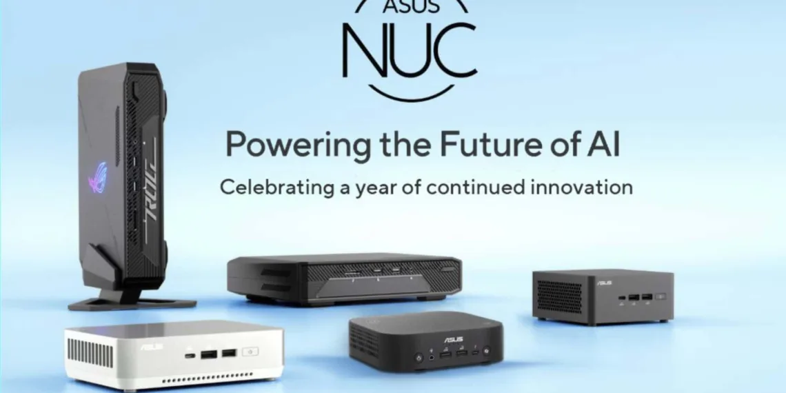 ASUS Celebrates One Year of NUC Portfolio Takeover with Milestones and AI Innovations