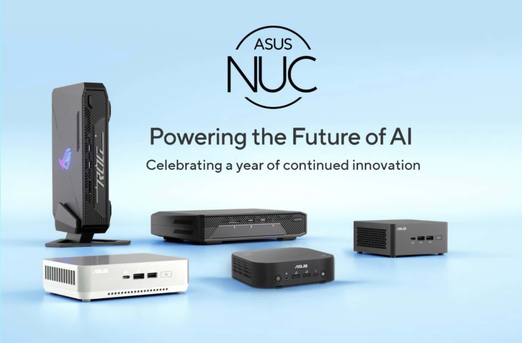ASUS Celebrates One Year of NUC Portfolio Takeover with Milestones and AI Innovations