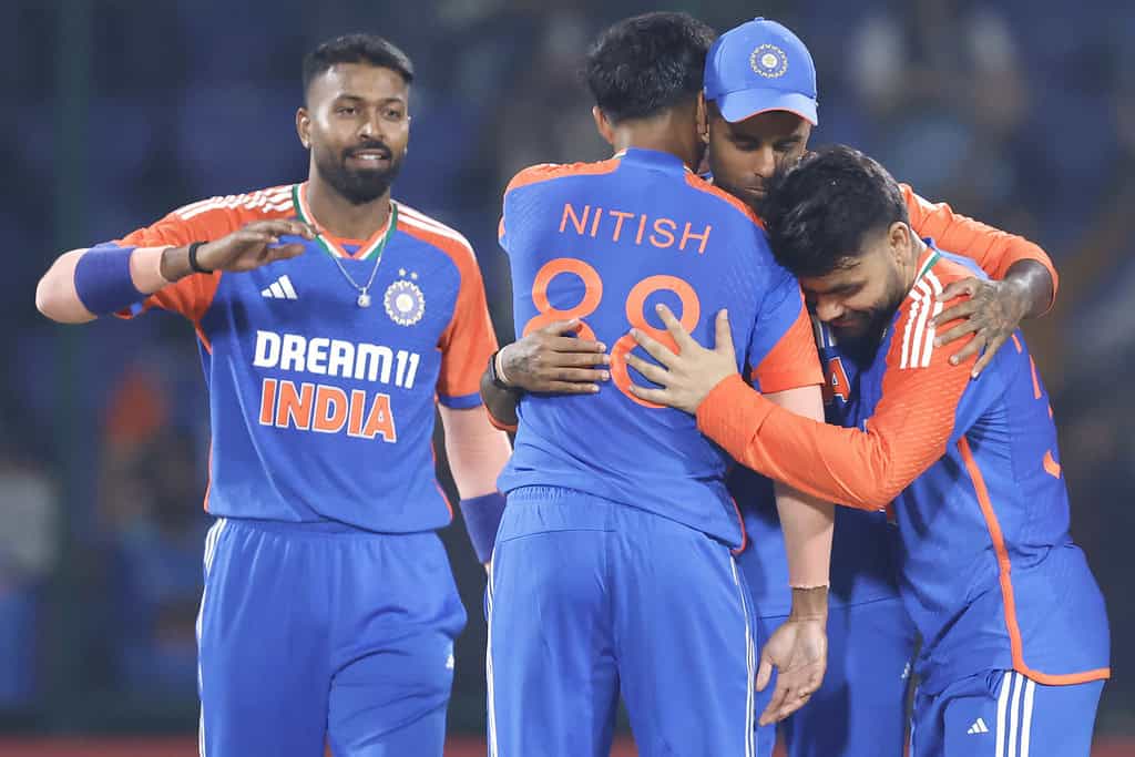 image 16 423 India vs Bangladesh 2nd T20I : India Thrash Bangladesh by 86 Runs in 2nd T20I - Nitish Reddy and Rinku Singh Star in Dominant Victory