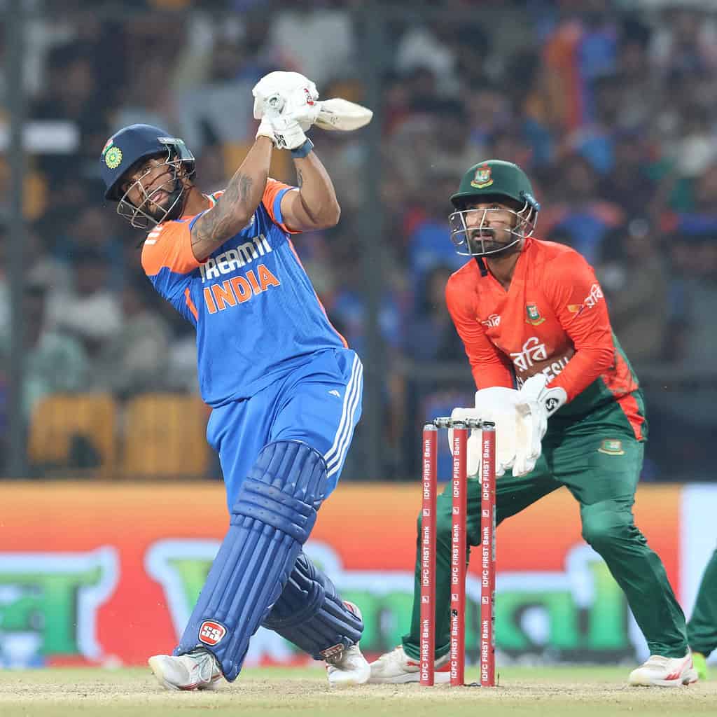 image 16 96 India vs Bangladesh 1st T20I: Hardik Pandya's 39 Powers India to 7 Wicket Win, Chasing 128*