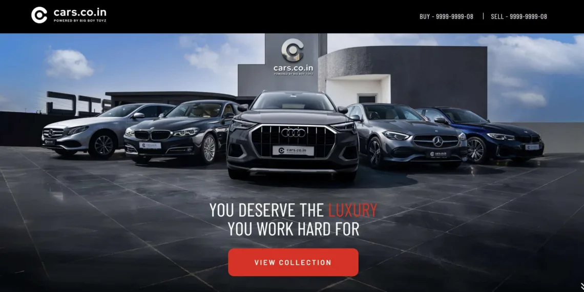 Big Boy Toyz Launches Cars.co.in: Revolutionising the Pre-Owned Luxury Car Market in India