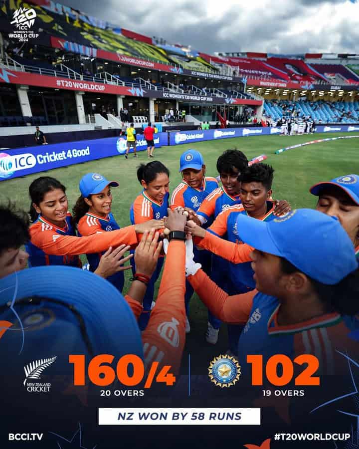 image 172 India Women vs New Zealand Women T20 World Cup 2024: India Stumbles to 58 Run Defeat in Opening Match