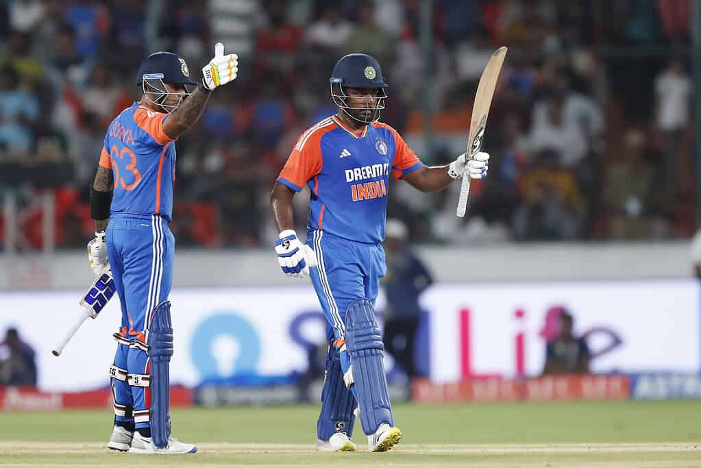 image 18 21 Sanju Samson Smashes Second-Fastest T20I Century by an Indian