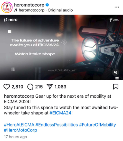 image 188 Get Ready for the New Hero XPulse – EICMA 2024 Debut on the Horizon!