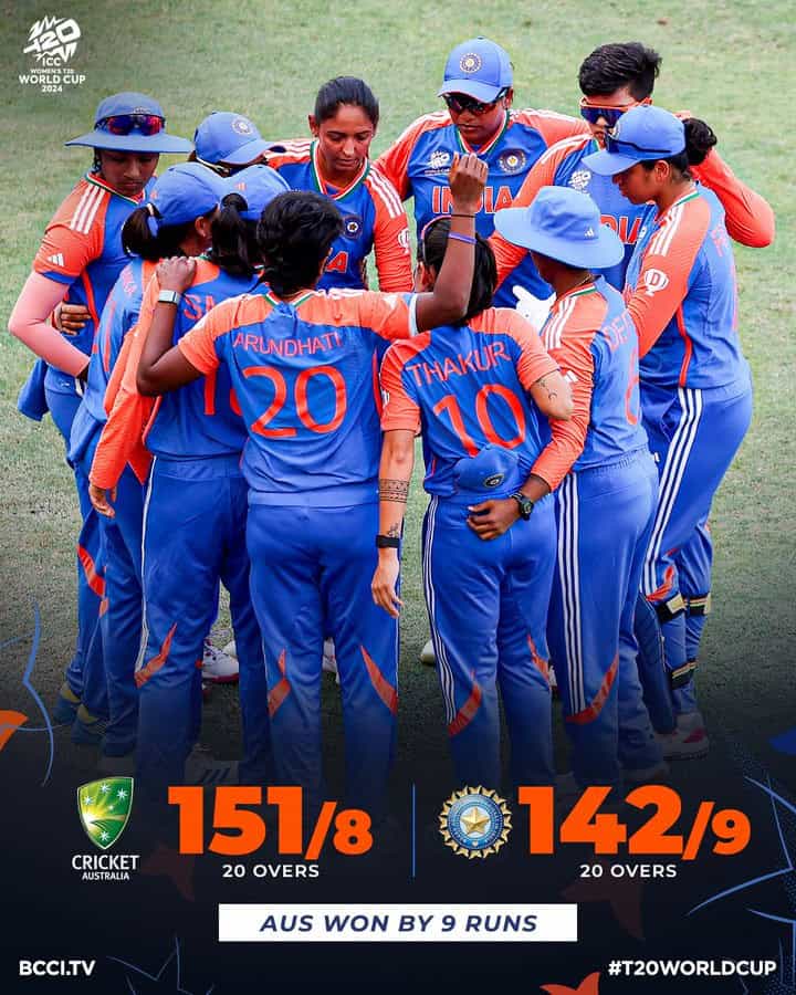 image 19 27 India Women vs Australia Women: Australia Women Beat India by 9 Runs