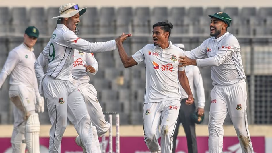 image 204 BAN vs SA, 1st Test: Mehidy Hasan Miraz Saves Bangladesh from an Innings Defeat Against South Africa