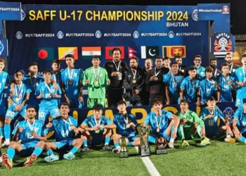 Telangana CM - India U17 Football Team