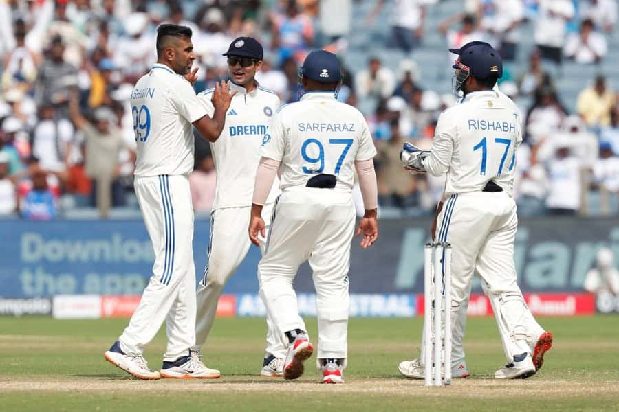 image 329 7 India vs New Zealand 2nd Test Day 2: New Zealand Tightens Grip as Santner and Latham Shine in Pune