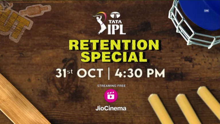 IPL 2025 Retention Live Streaming