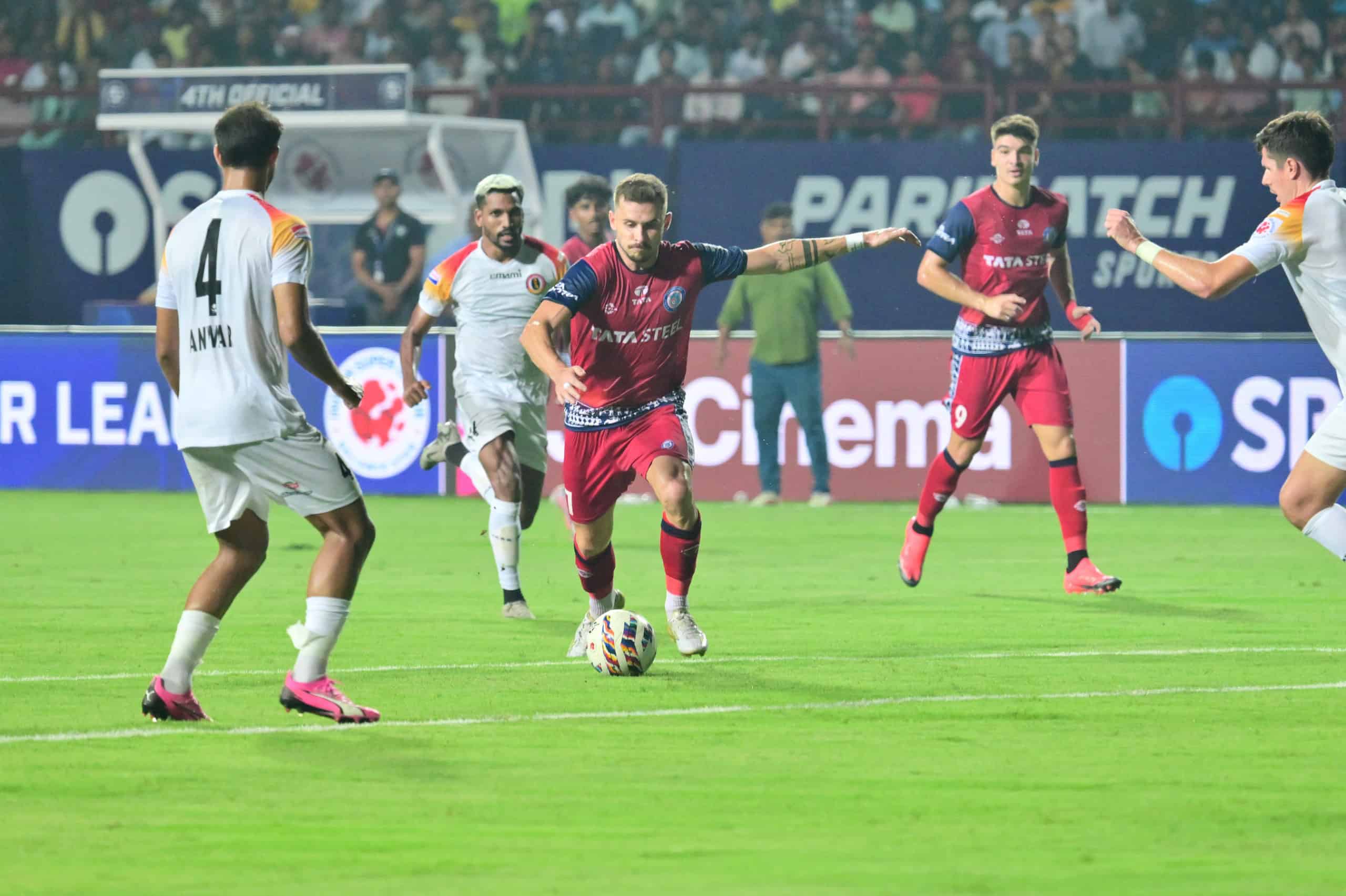 ISL 2024/25: Jamshedpur FC beat struggling East Bengal by 2-0
