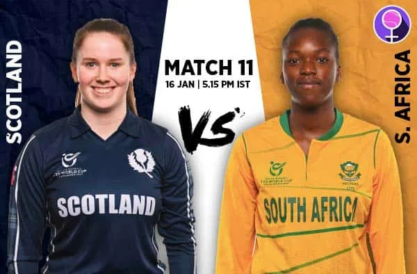 South Africa vs Scotland - ICC Women's T20 World Cup 2024